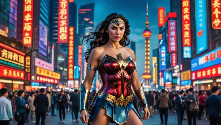 Wonder Woman Captivates