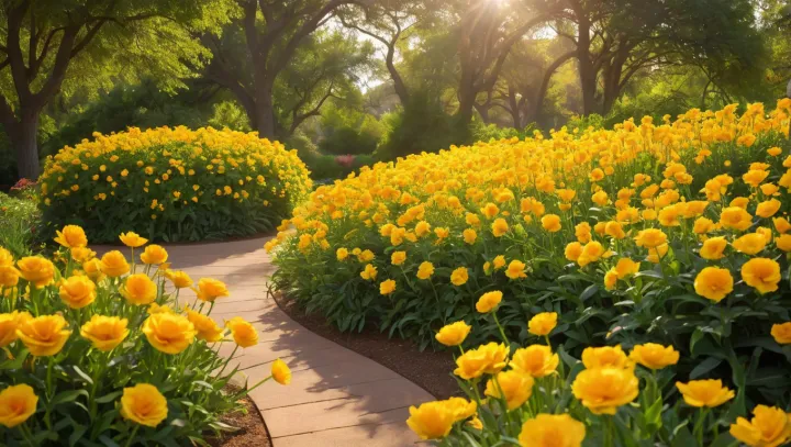 Golden Fleece in Bloom