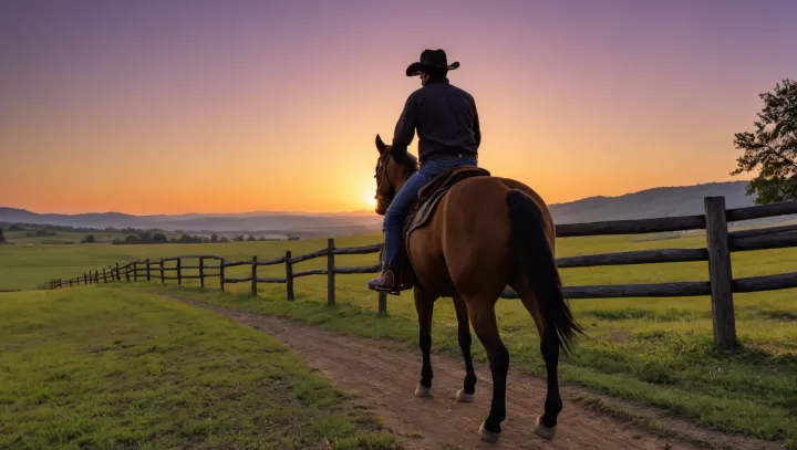 Sunset Ride Serenity
