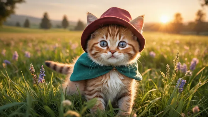 Feline Explorer Steals Hearts