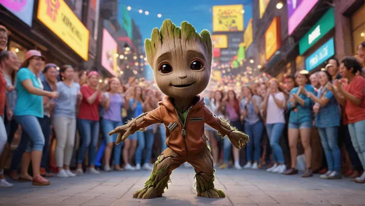Groovy Baby Groot Takes Over!
