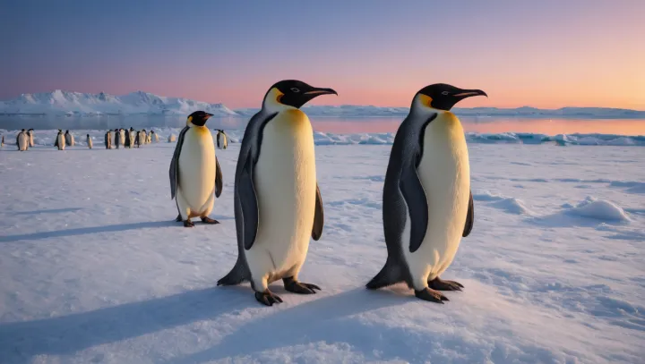 Emperor Penguins Star in 'Emperor's Journey'