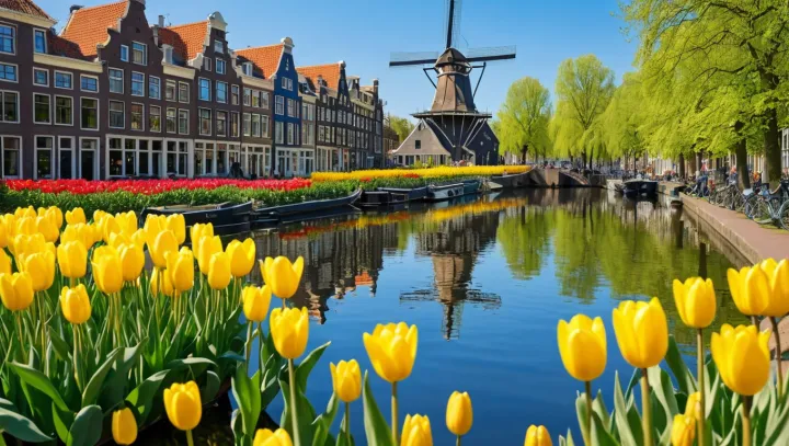 Yellow Tulips : A Beacon of Hope