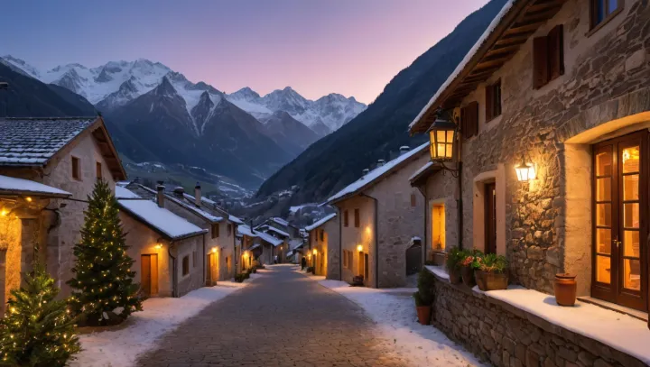 Winter Charm of Italy