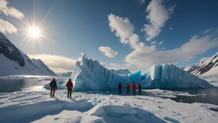 Glacier's Grand Display!
