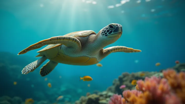 Исследование невероятных зеленых морских черепах Гавайев: природное чудо