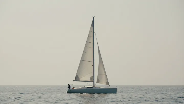 Как парусные лодки обгоняют ветер