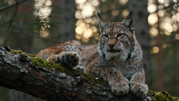 Скрытая сила рыси: короткие лапы, огромные прыжки
