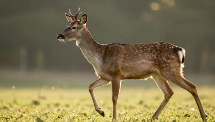 Олени бегут ближе к скорости городских автомобилей, чем к пасторальной неторопливости