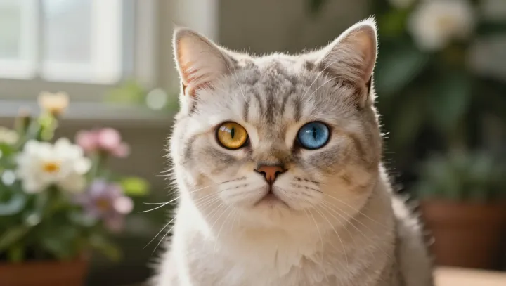 Proč mají některé kočky jedno zlaté a jedno modré oko