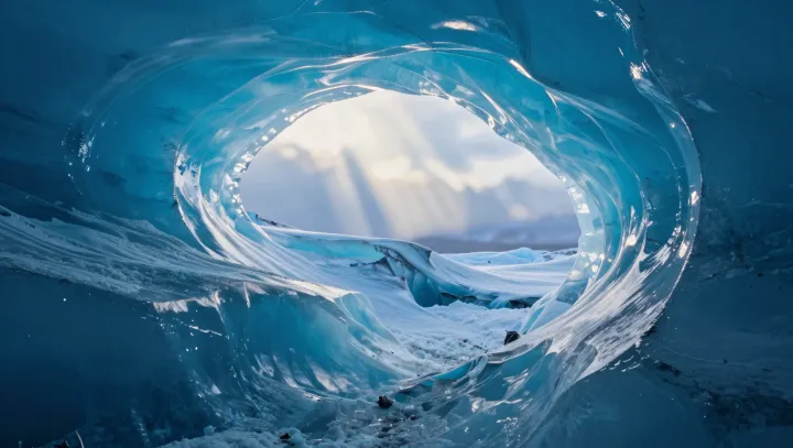 Inside the Slow-Motion Power of a Moving Glacier