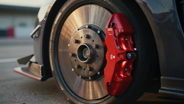 Why Race-Car Brakes Run Just Below Meltdown