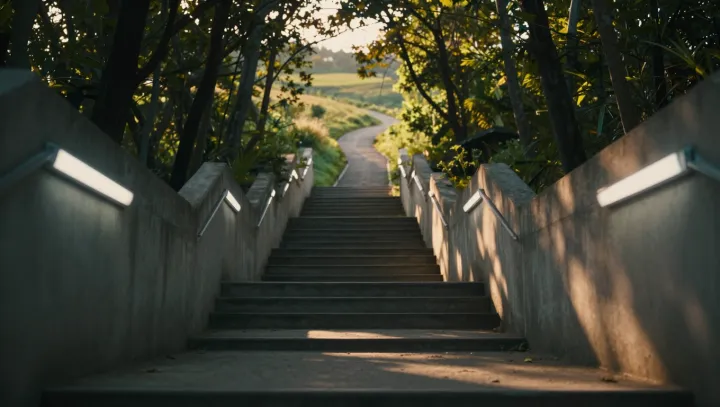 Why climbing a mountain feels easier than stairs