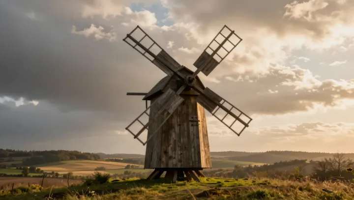 Why Big Wind Can Tear a Classic Windmill Apart