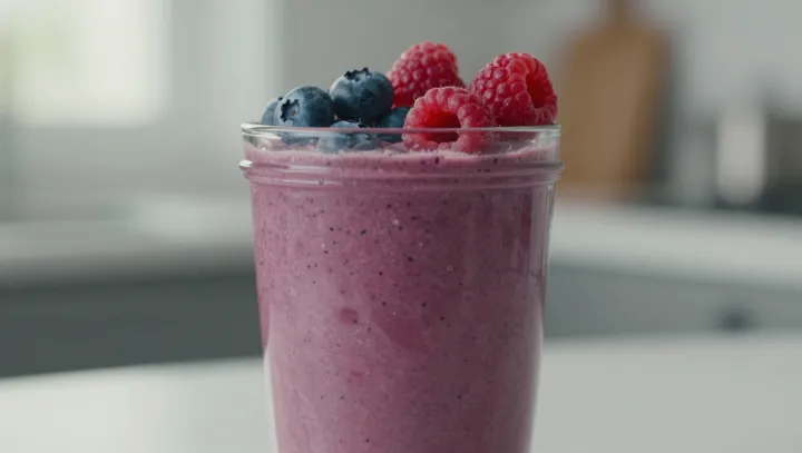 Skrytá „kyselá“ síla v berry smoothie