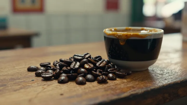 Сахарно-обжаренный копи, опровергающий догмы о кофе