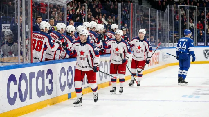 ЦСКА берет верх над «Динамо» в дерби КХЛ