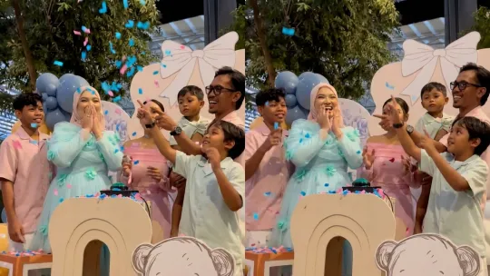 Shuib dan Watie sambut bakal bayi perempuan