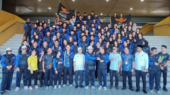 79 atlet Zon Utara berlepas ke SUKSAR IV