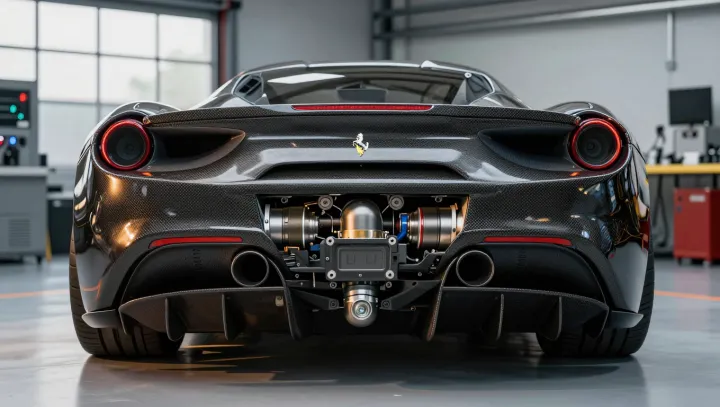 Ferrari 488 как маленький болид F1, звук просто шок