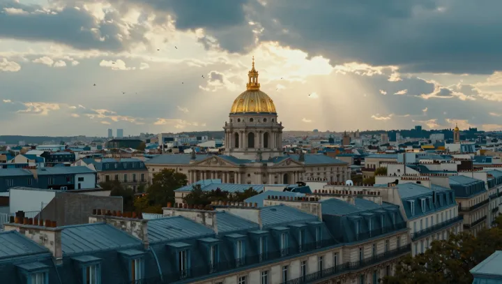 Закаты над Парижем: романтика? да это смог какой-то