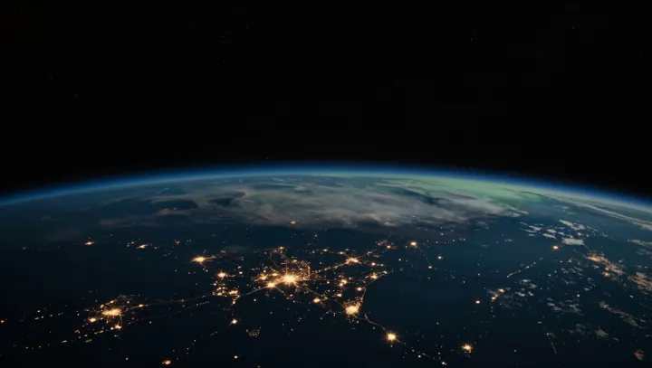 Belgium’s Blazing Footprint in Europe’s Night Sky