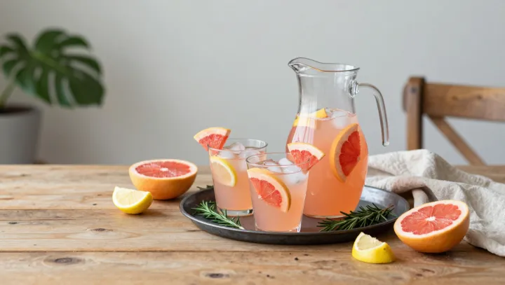 Vedlejšák pro metabolismus: grapefruitová voda