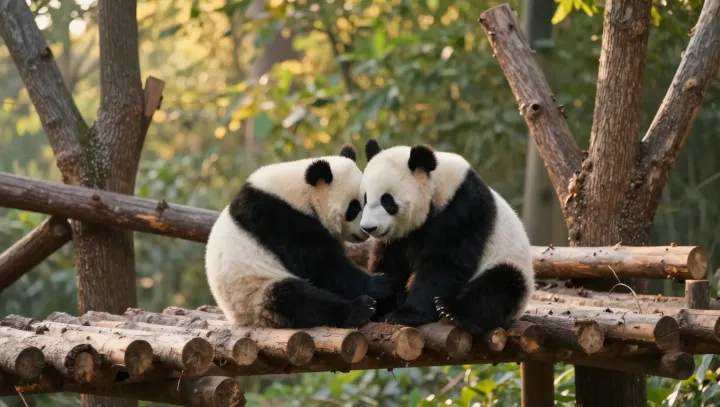 Почему у больших панд почти не видно хвоста