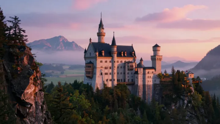 замок как из сказки, а королю – финал такой…