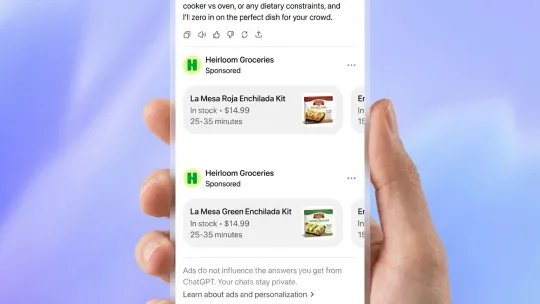 Iklan Mula Masuk Ke Dalam Antara Muka ChatGPT