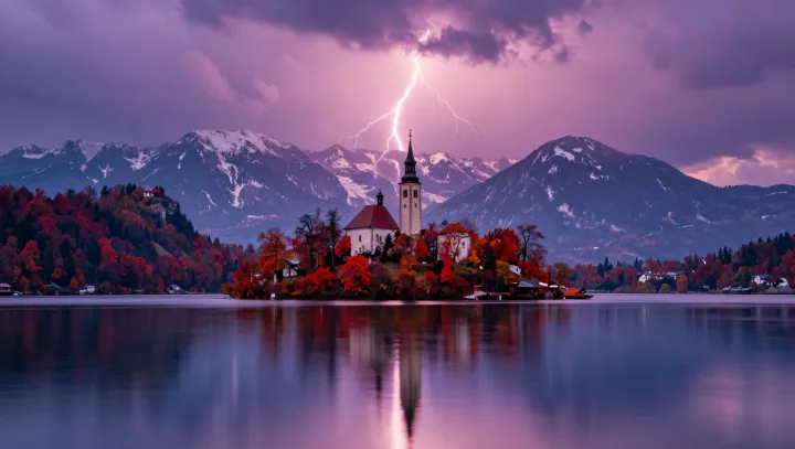 Изумрудный шифр словенского ледникового озера