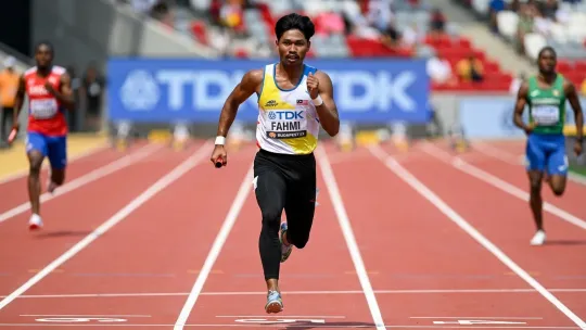 Azeem dibidik ke larian pecut bawah 10 saat