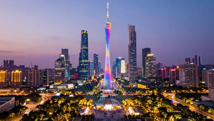 To město fakt tak svítí, nebo mi jen mozek kecá