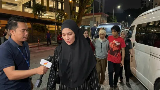 Fasha Sandha Berpantang, Tetap Hadir Sokong Amyza
