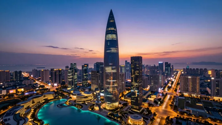 Jak si pouštní město naplánovalo únik do výšky