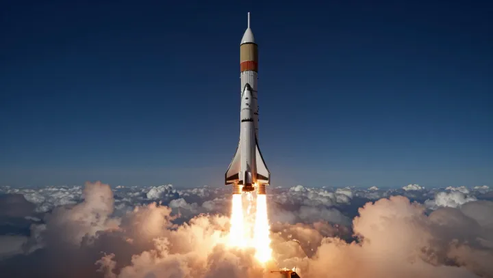 Почему ракета летает в пустом космосе