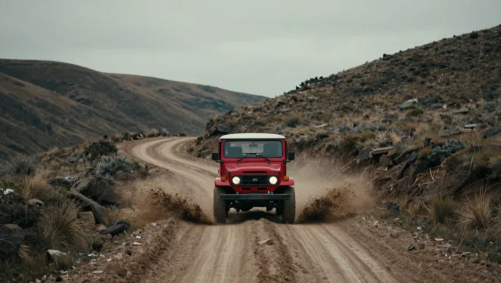 Jak si SUV udržují přilnavost na blátivých horských cestách