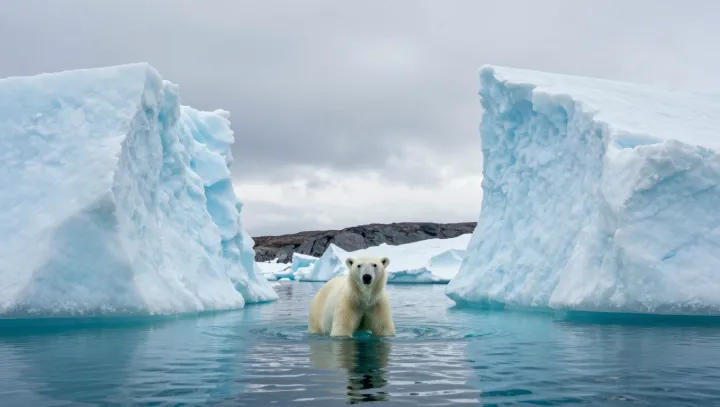 Lední medvěd, vrcholový zabiják… a totálně v háji?