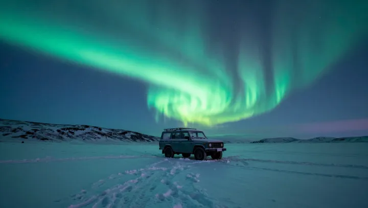 Polární záře jako google mapa slunce?!