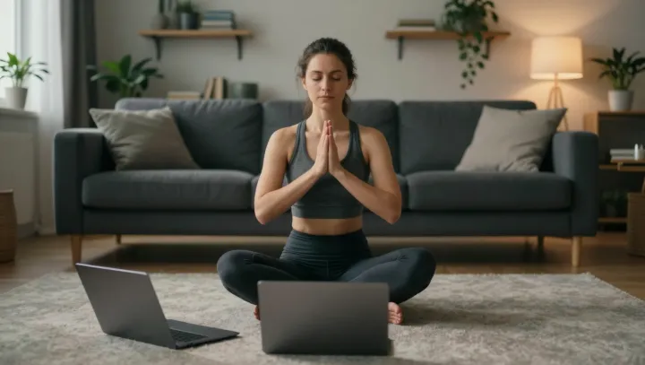 Jóga u e‑mailu, která přeladí vaši stresovou biologii