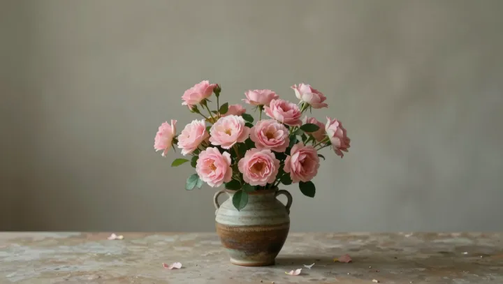 Полдень, жёсткий свет… а цветы вдруг сияют?