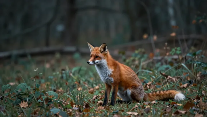 Лиса не потеет, а ушами охлаждается, офигеть