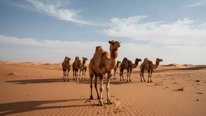 Opravdový pouštní trik ukrytý v hrbech velblouda