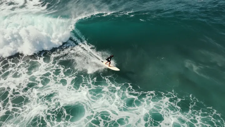 Fyzika rovnováhy surfaře