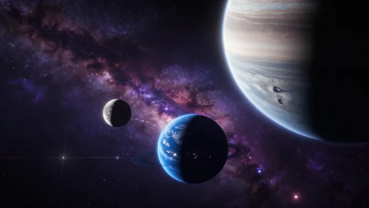 Земля размером с галактику?.. я что-то вообще офигел