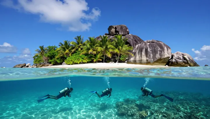 Křišťálové moře, hladovějící útesy