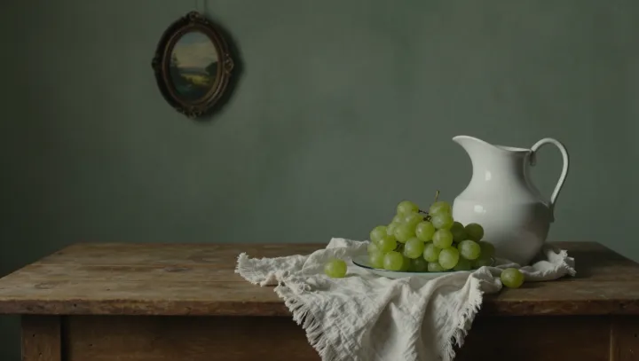 Hrozny z čar šťavnatější než z malby, cože