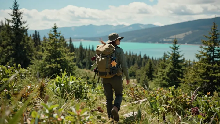 Обычная тропа, а в мозгах такое творится, жуть