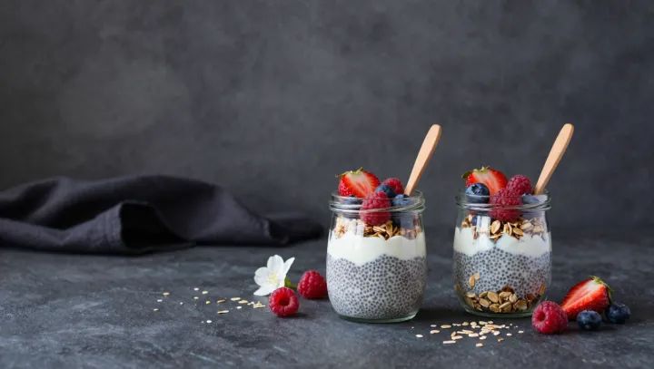 Malý trik s chia pudinkem, který zkrotí velká jídla