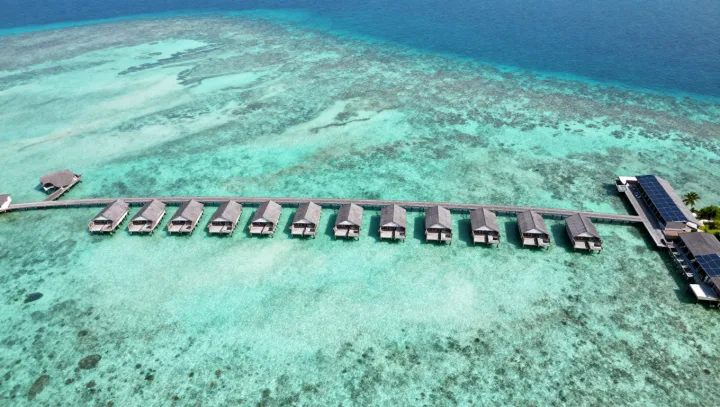 Maledivy nacpané na 8 km², to fakt není šílený